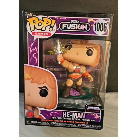 Funko Pop! Vinyl: Masters of the Universe Funko Fusion - He-Man #1006 - Picture 1 of 5